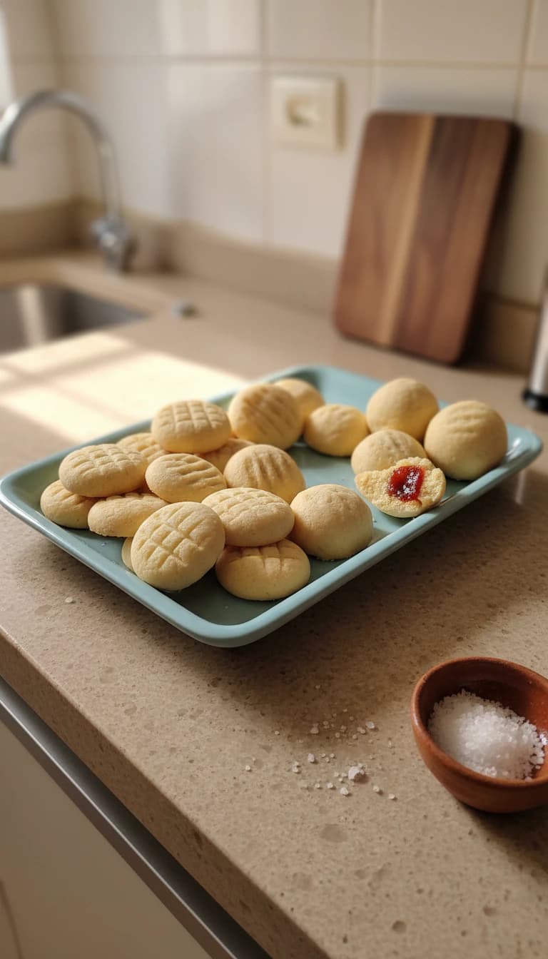 Biscoitinhos deliciosos de trigo da Lívia Costa Moraes