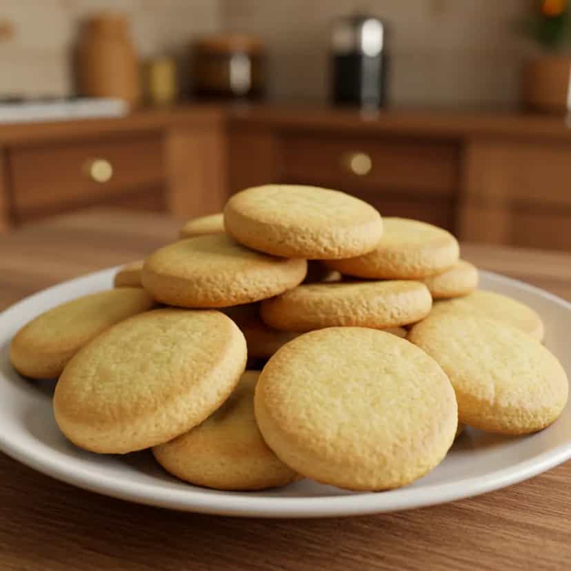 Foto deliciosa de Biscoito amanteigado pronta para servir - Bolachas & Cookies