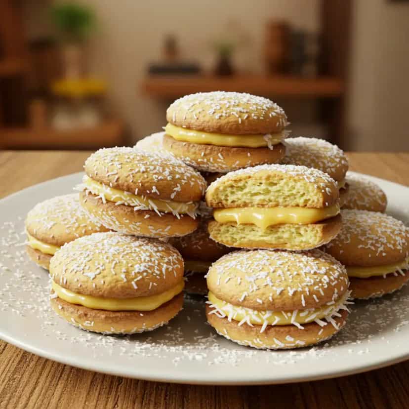 Foto deliciosa de Biscoito casadinho pronta para servir - Bolachas & Cookies