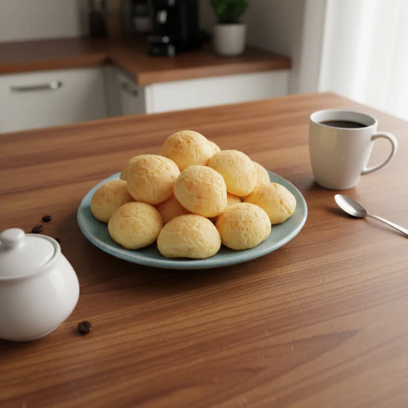 Foto deliciosa de Biscoito de Polvilho Azedo pronta para servir
