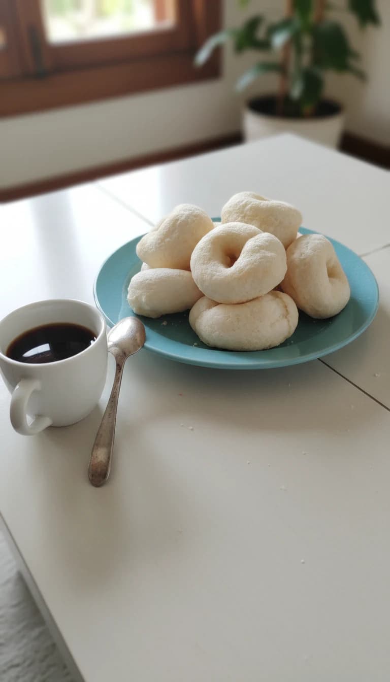 Foto deliciosa de Biscoito de Polvilho Frito pronta para servir