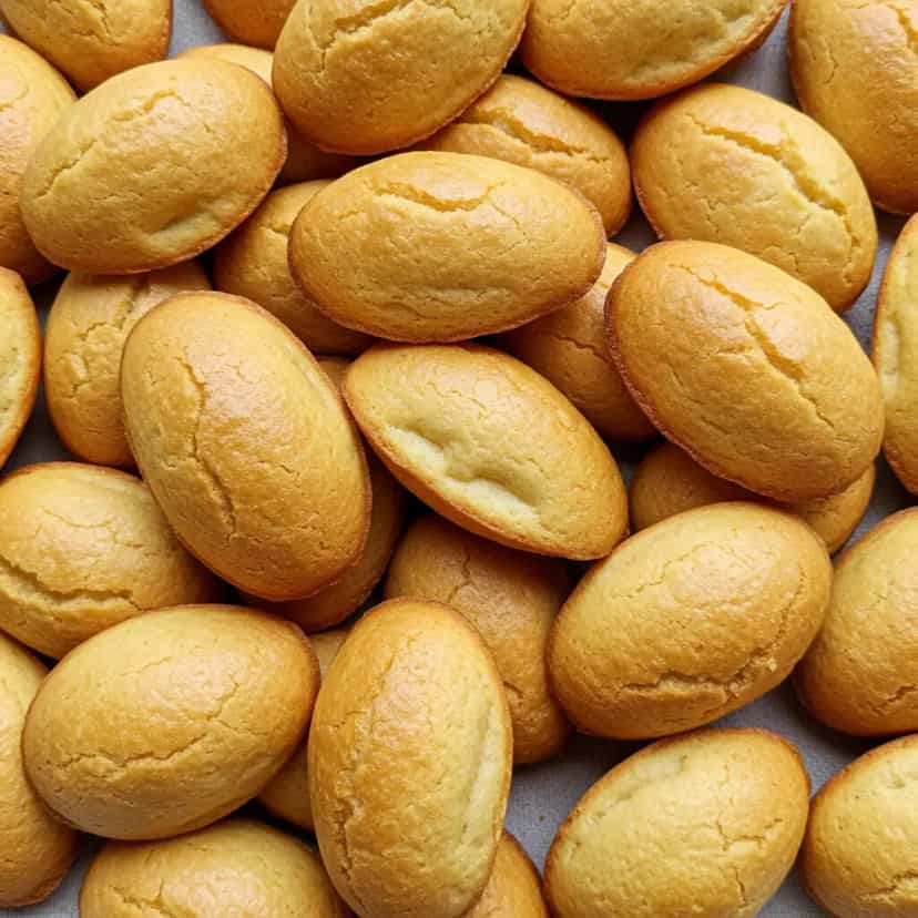 Foto deliciosa de Biscoito frito de tapioca tradicional (pomba de maroto) pronta para servir - Chips & Biscoitos