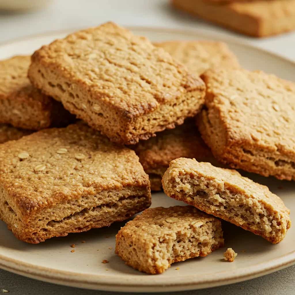 Biscoito Integral de Aveia e Mel