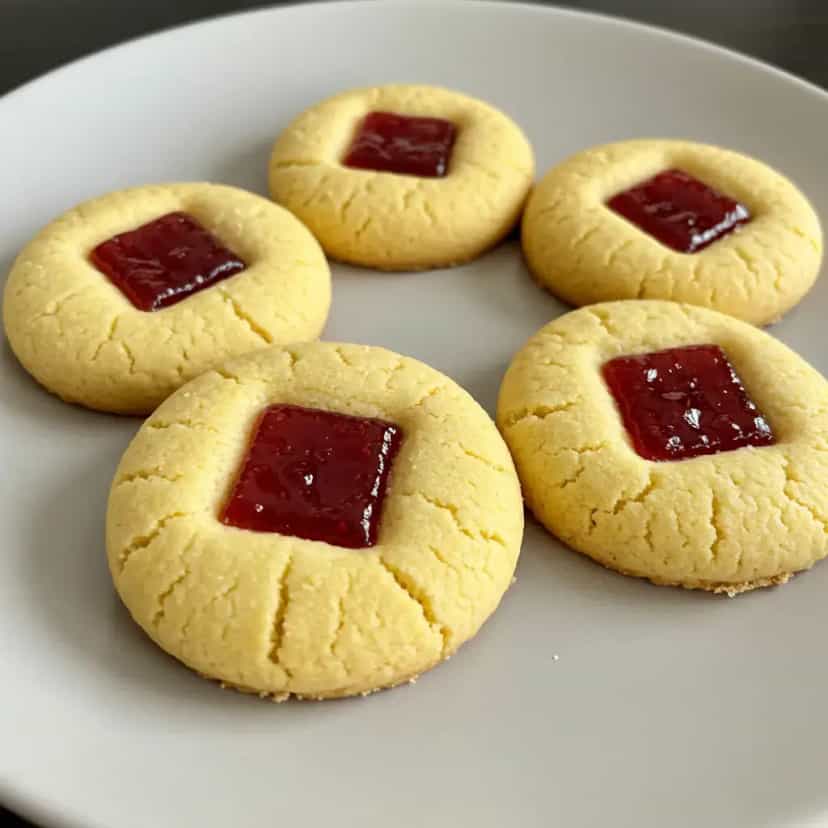 Foto deliciosa de Biscoitos Amanteigados com Goiabada pronta para servir - Brownies & Cookies