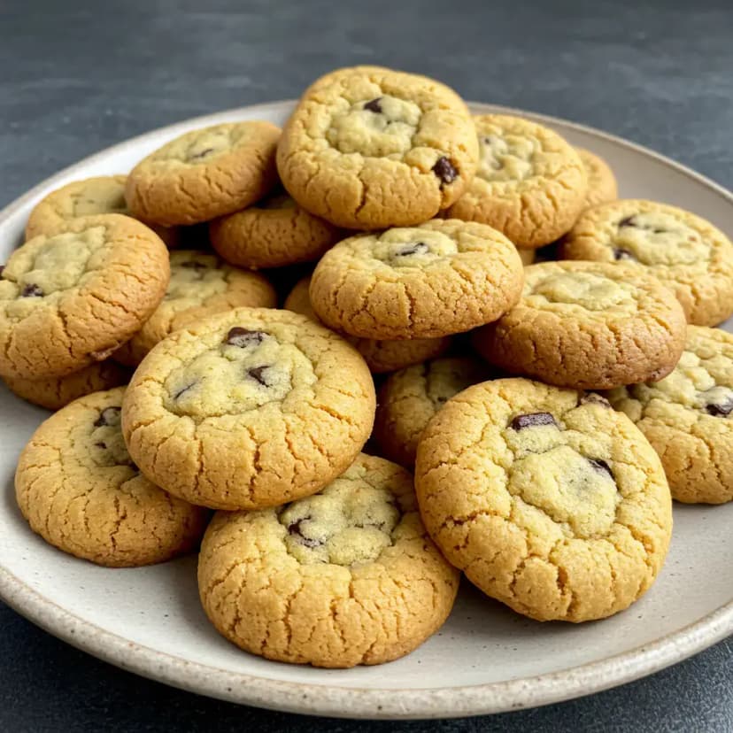 Biscoitos de Chocolate com Farinha de Trigo