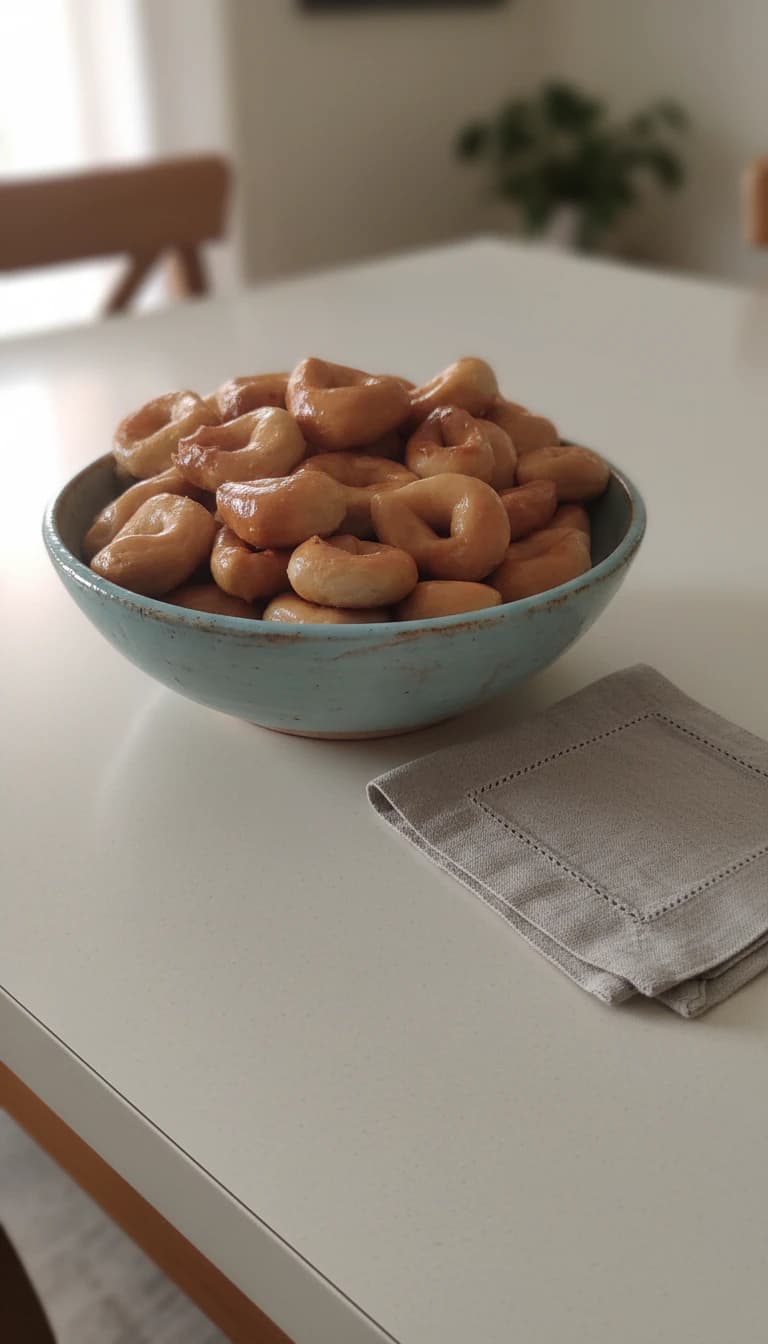 Biscoitos de Polvilho Azedo