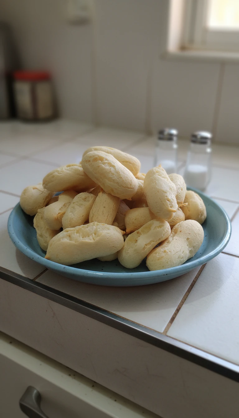 Foto deliciosa de Biscoitos de Polvilho Fritos: Receita Caseira pronta para servir