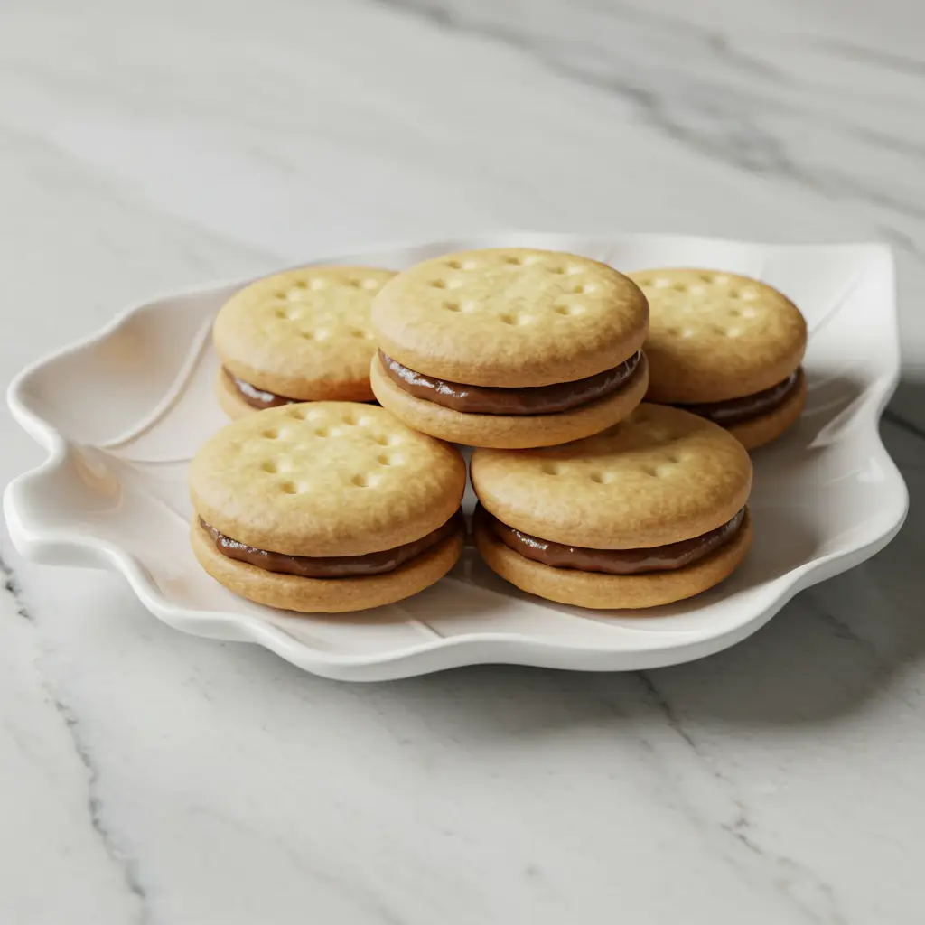 Biscoitos Recheados de Chocolate
