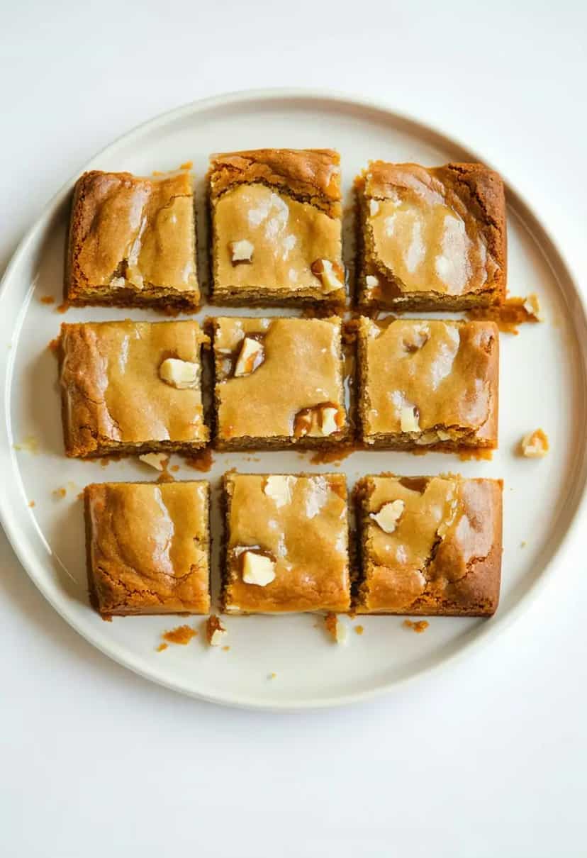 Foto deliciosa de Brownies Loiros pronta para servir - Brownies & Cookies