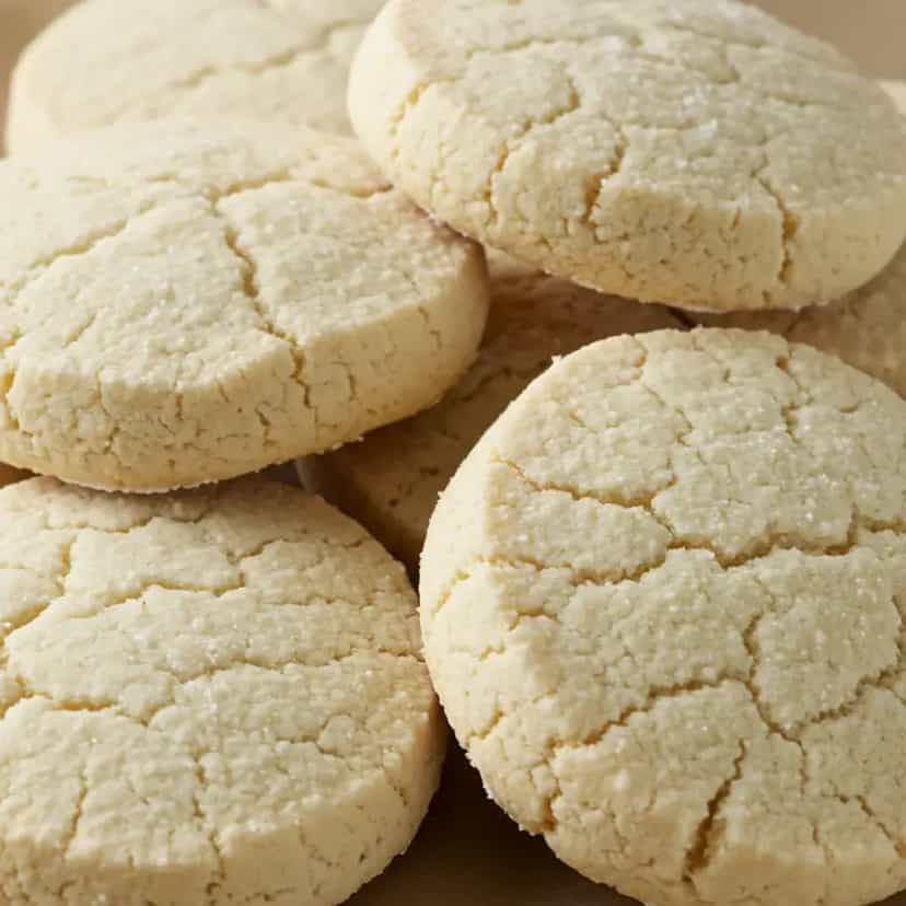 Foto deliciosa de Bolachas de Leite Condensado pronta para servir - Bolachas & Cookies