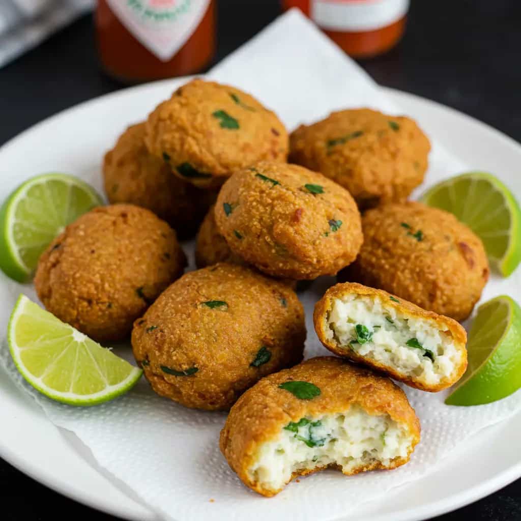 Bolinho de Bacalhau Leve