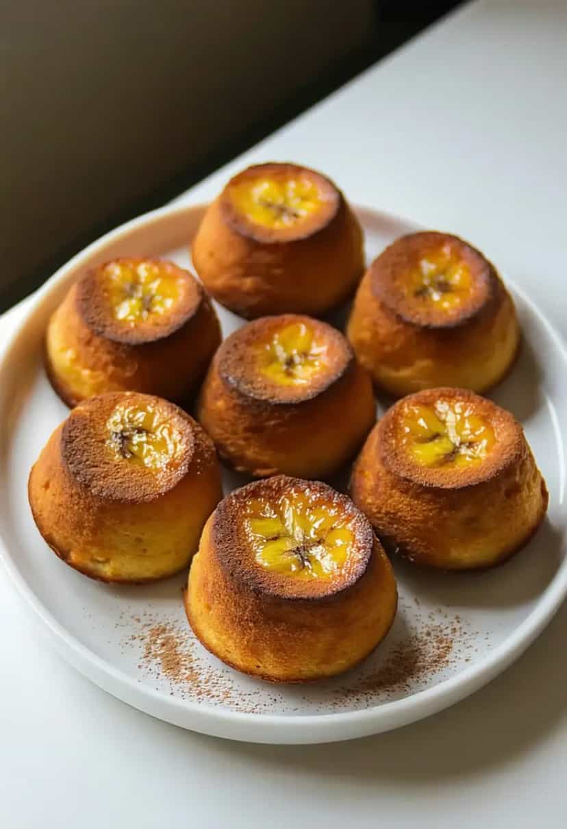 Foto deliciosa de Bolinho de Banana com Aveia pronta para servir - Lanches de Padaria