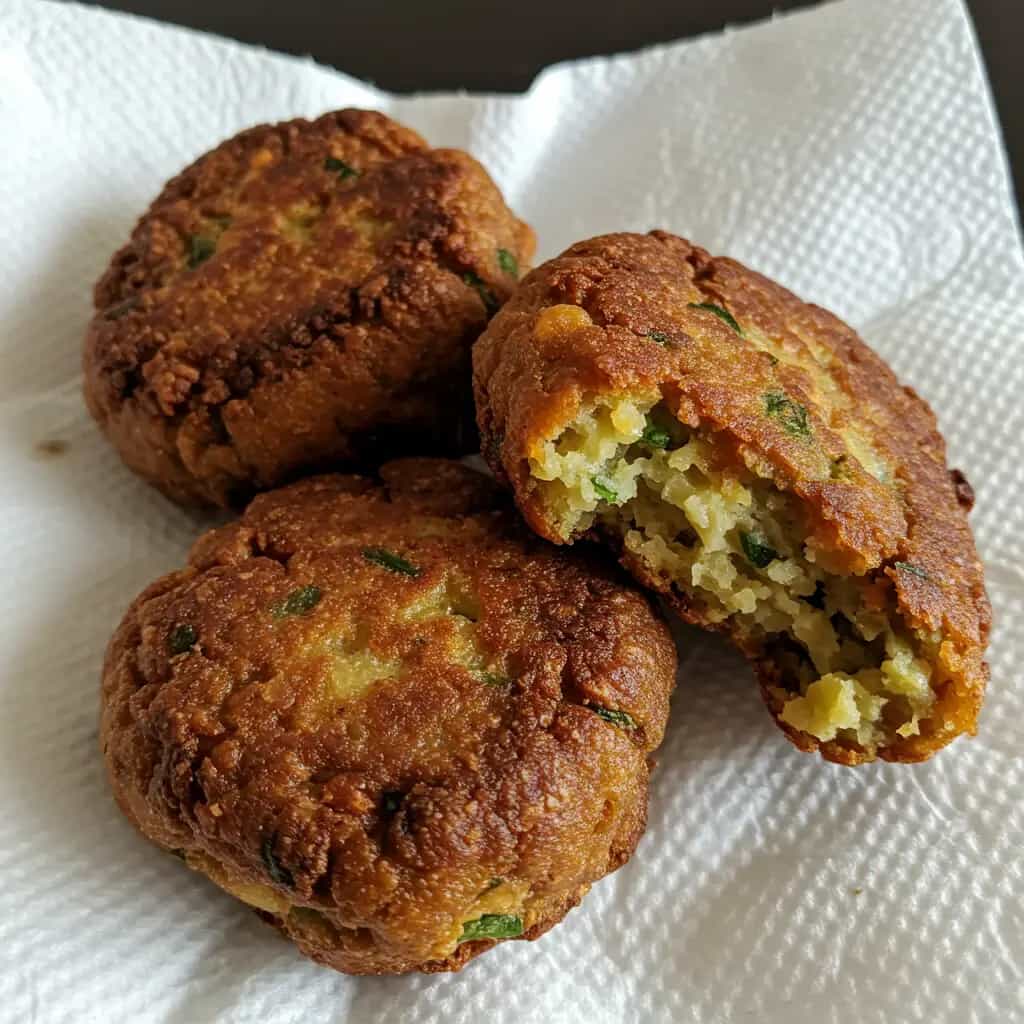 Bolinho de Carne de Sol com Batata e Mandioca
