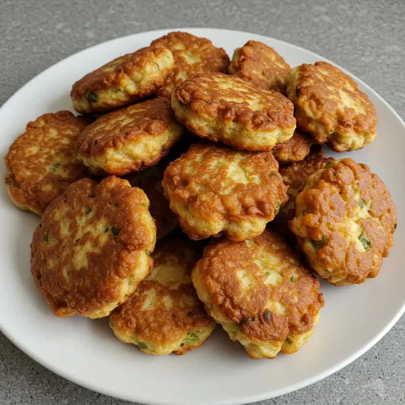 Foto deliciosa de Bolinho de chuva tradicional pronta para servir - Outras Receitas
