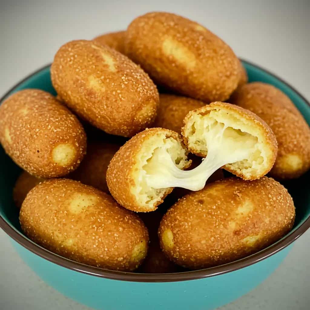 Bolinho de Mandioca com Queijo