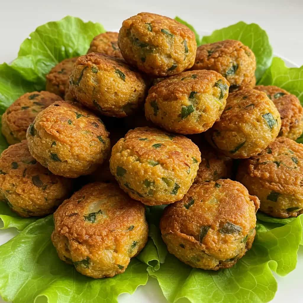 Bolinhos de Arroz com Espinafre