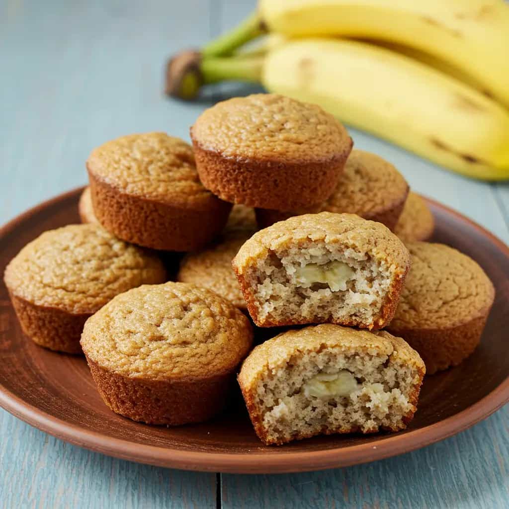 Bolinhos de Banana com Cream Cheese: Receita Caseira