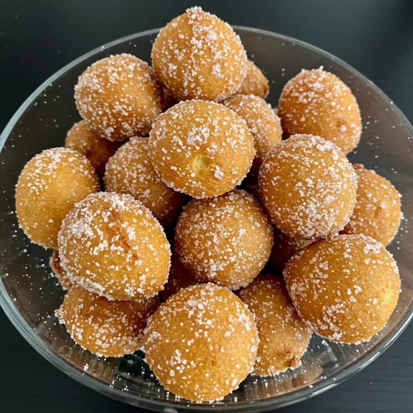 Bolinhos de Chuva com Coco