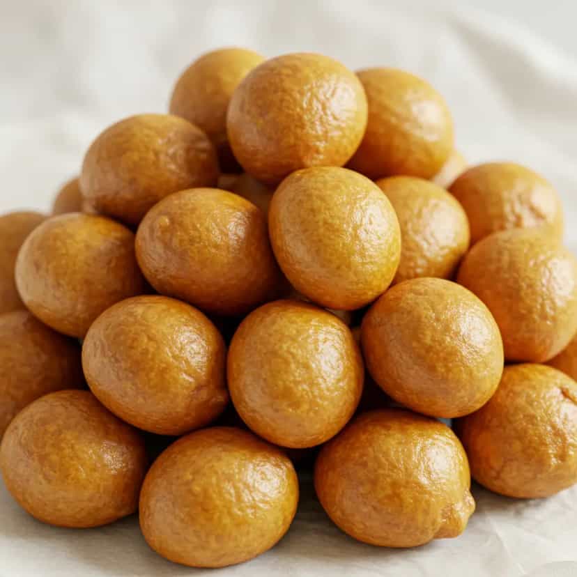 Foto deliciosa de Bolinhos de Chuva com Leite Condensado pronta para servir - Snacks Assados