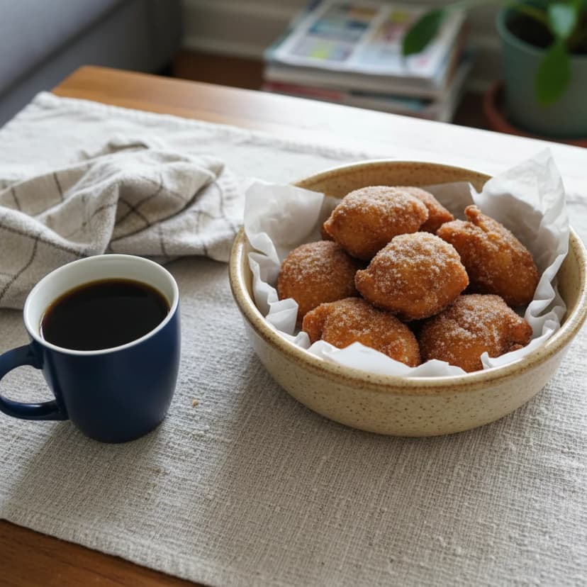 Bolinhos de Chuva de Leite Condensado