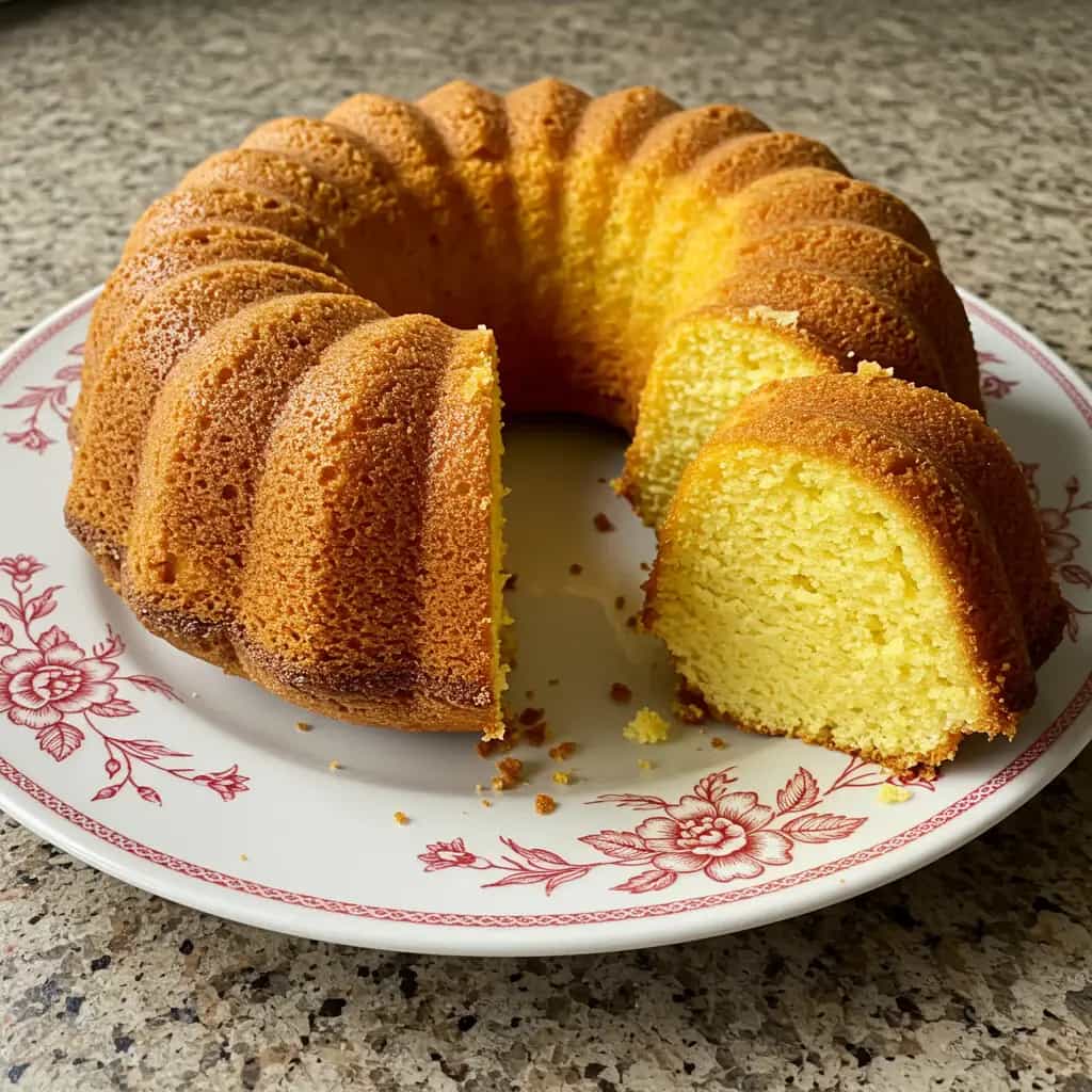 Bolo Cremoso de Milho