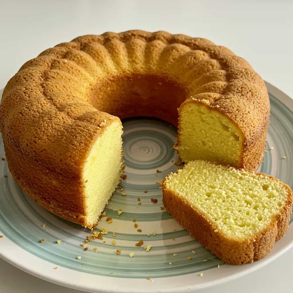 Bolo Cremoso Gelado de Fubá