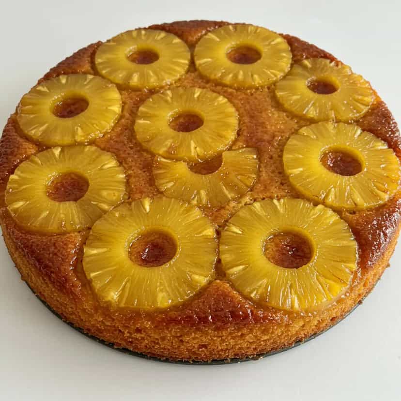 Foto deliciosa de Bolo de abacaxi pronta para servir - Bolos & Cupcakes
