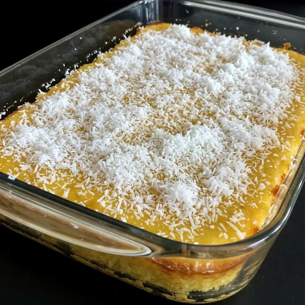 Bolo de Abacaxi com Coco