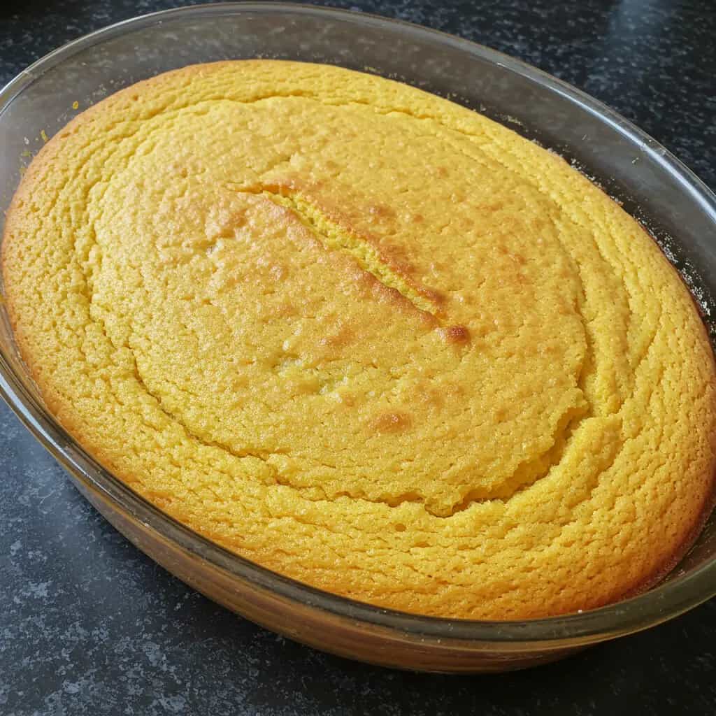 Bolo de Abacaxi com Pedaços na Massa