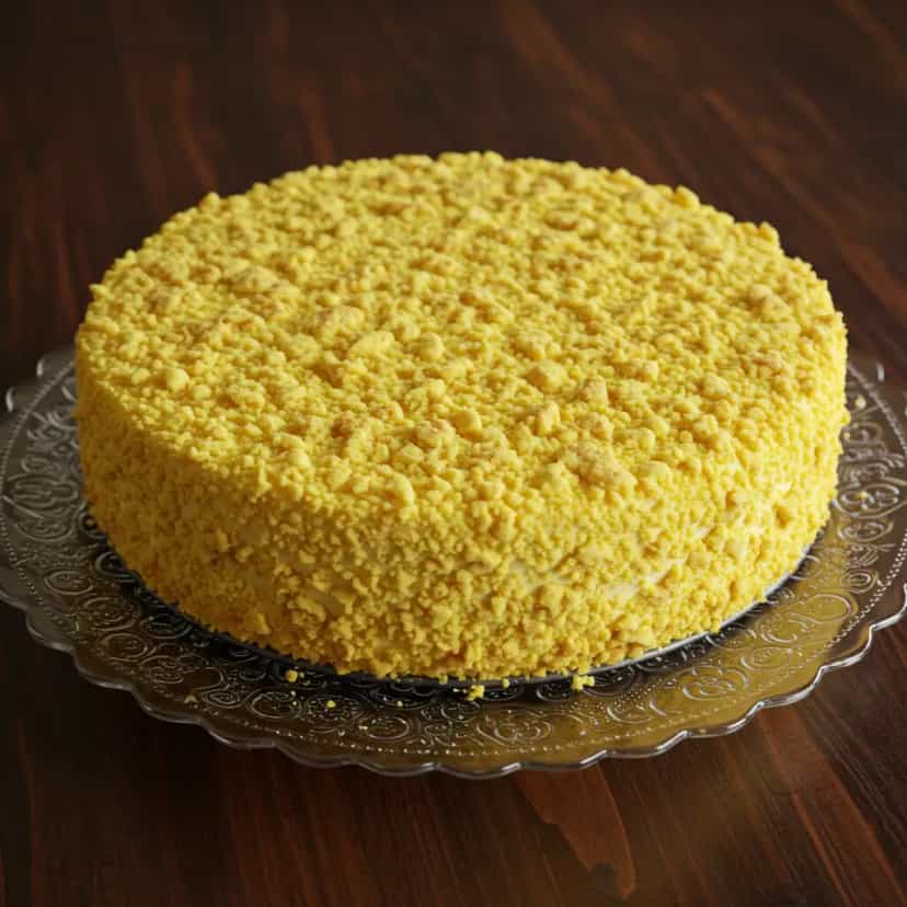 Foto deliciosa de Bolo de Abacaxi com Recheio de Coco e Chantilly pronta para servir - Bolos & Cupcakes
