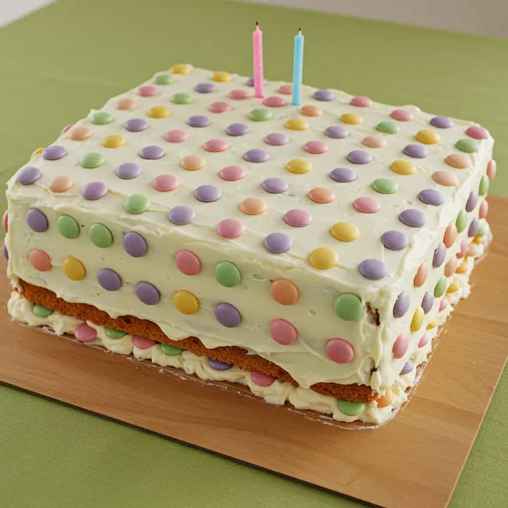 Bolo de Aniversário Colorido