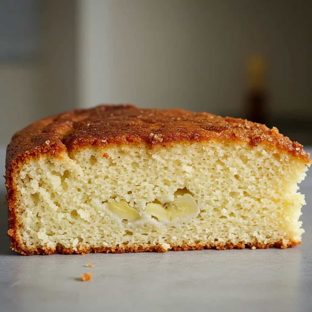 Bolo de Banana com Canela