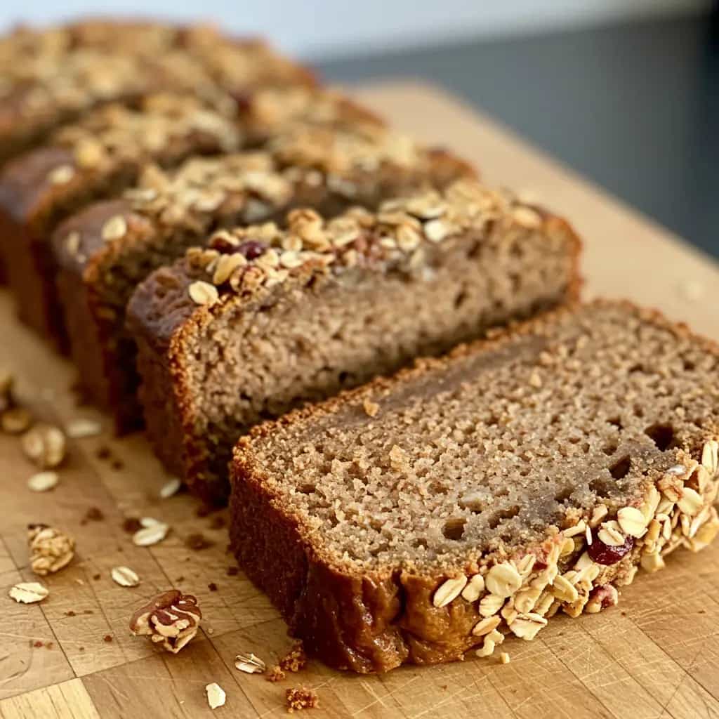 Bolo de Banana com Granola Integral