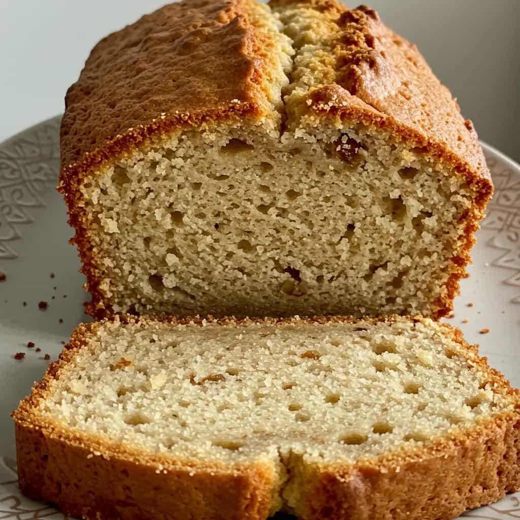 Bolo de Banana e Aveia