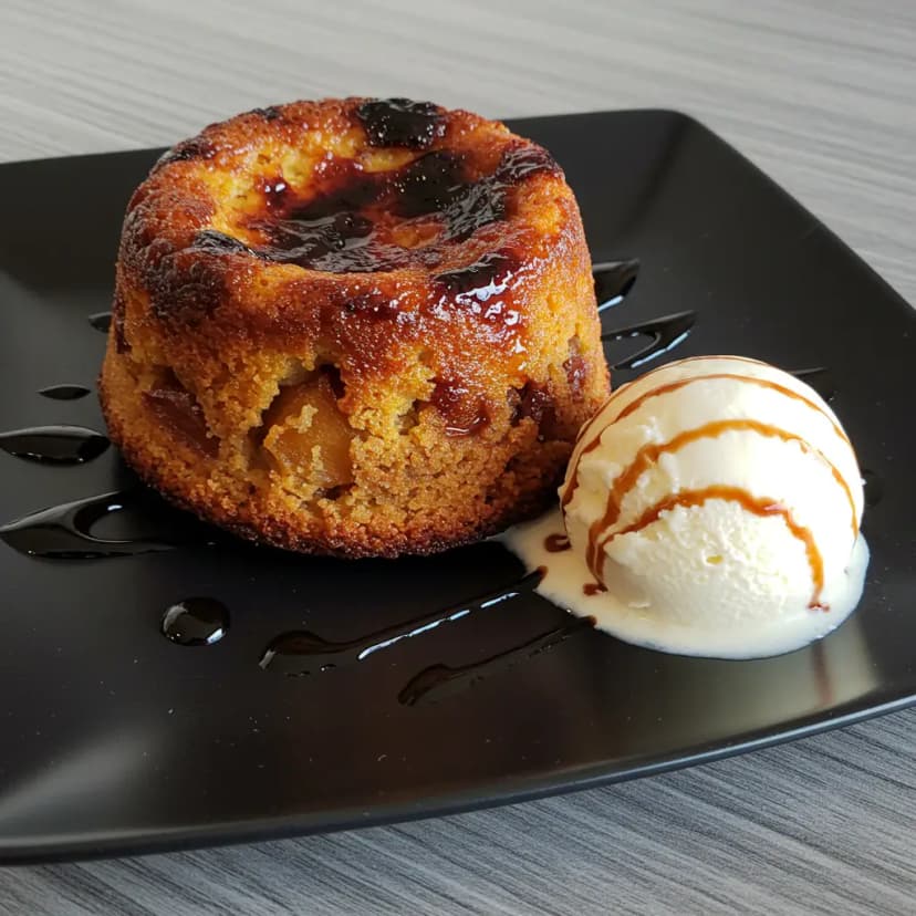 Bolo de Banana e Canela no Micro-ondas