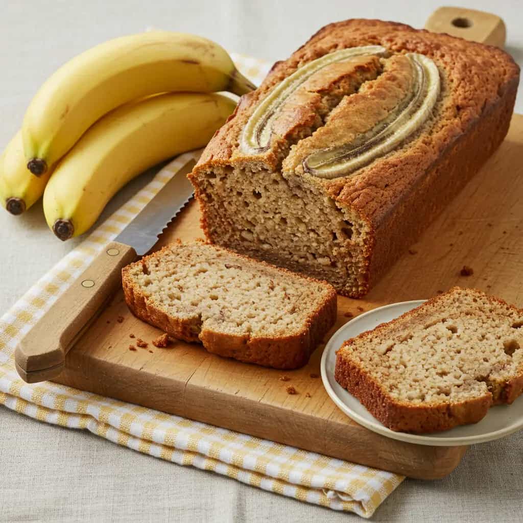 Bolo de Banana Low Carb com Canela