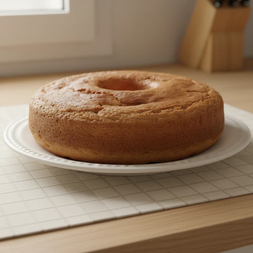 Bolo de banana (sem ovo e leite)