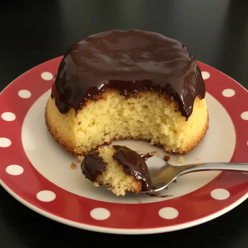 Foto deliciosa de Bolo de Caneca de Chocolate sem Farinha pronta para servir - Bolos & Cupcakes