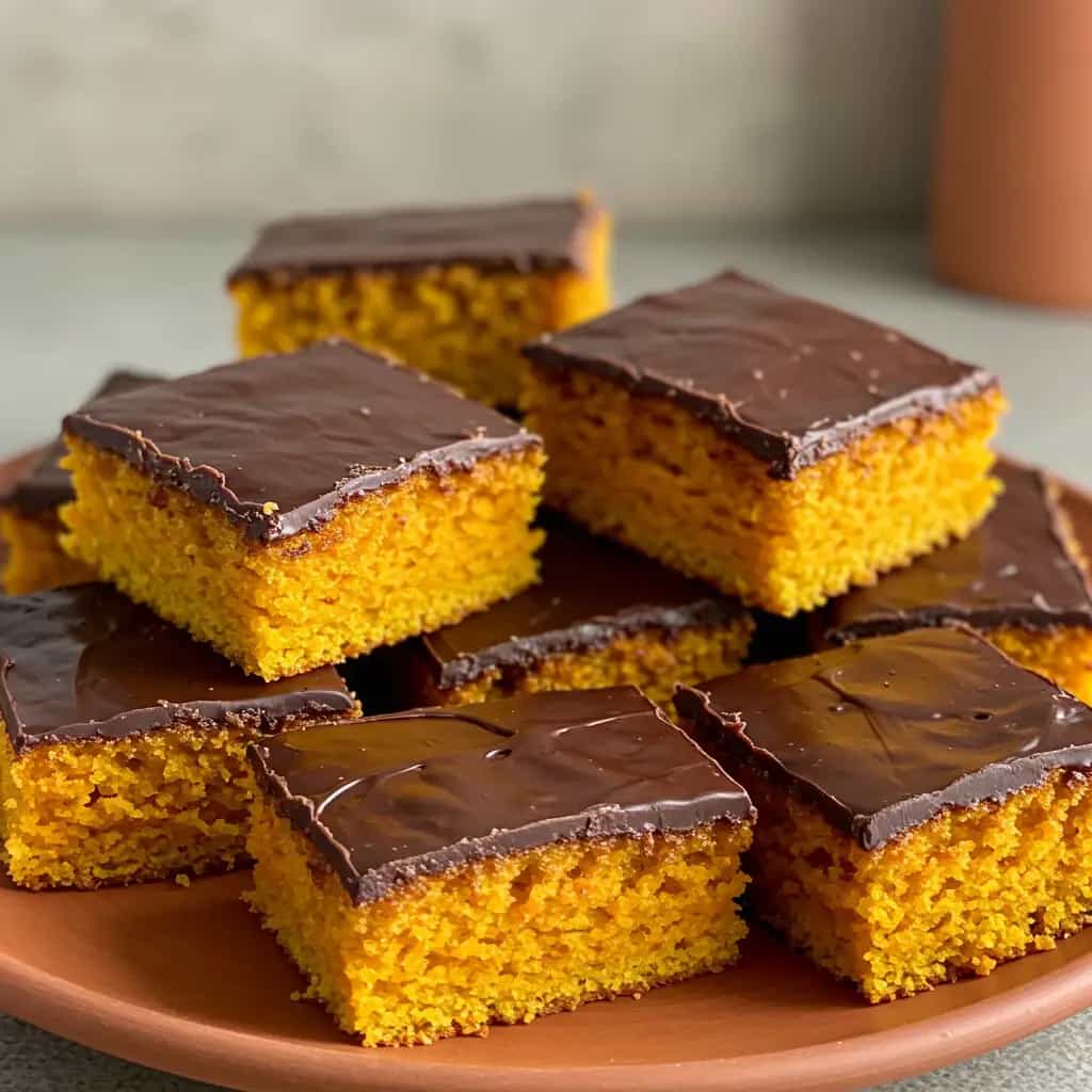 Bolo de Cenoura com Cobertura de Chocolate