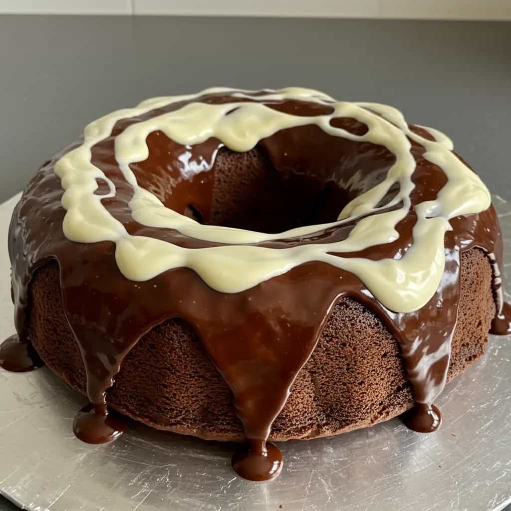 Bolo de Chocolate com Ameixas