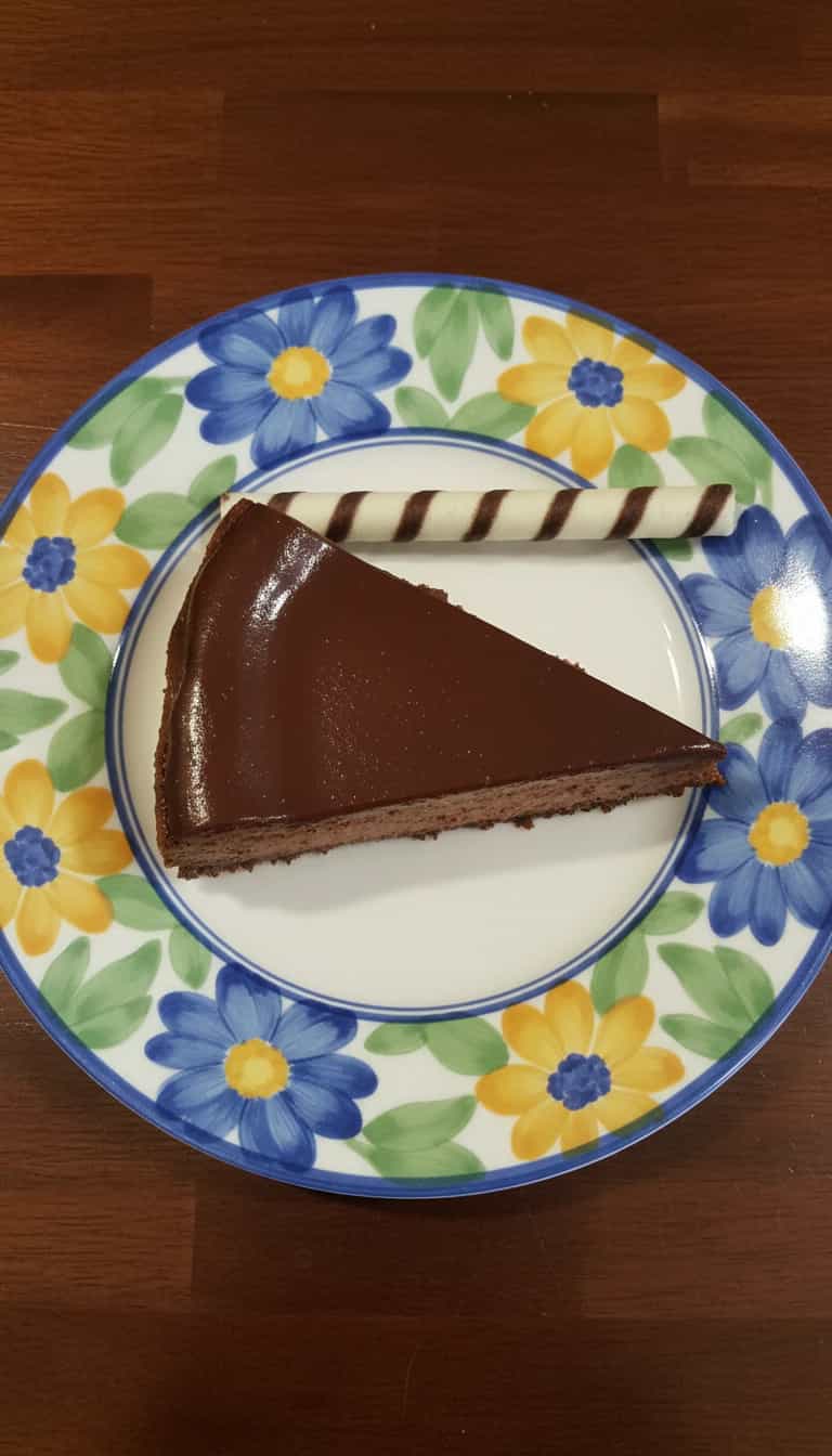 Bolo de Chocolate com Amêndoas e Laranja