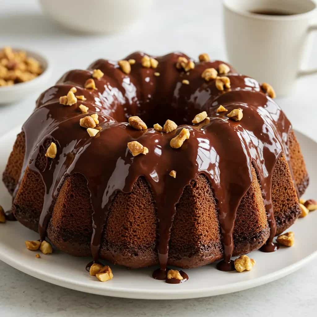 Bolo de Chocolate com Amendoim