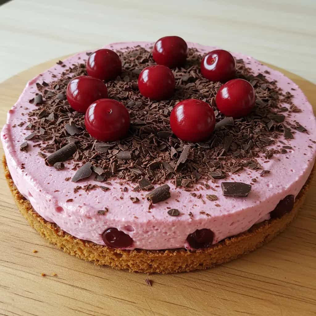 Bolo de Chocolate com Cerejas