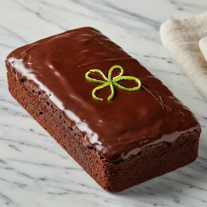 Foto deliciosa de Bolo de Chocolate com Recheio de Limão pronta para servir - Bolos & Cupcakes