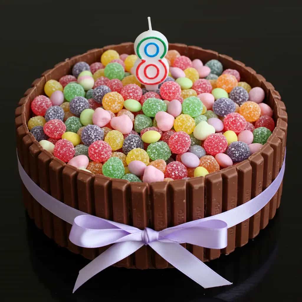 Bolo de Chocolate com Recheio e Cobertura de Coco