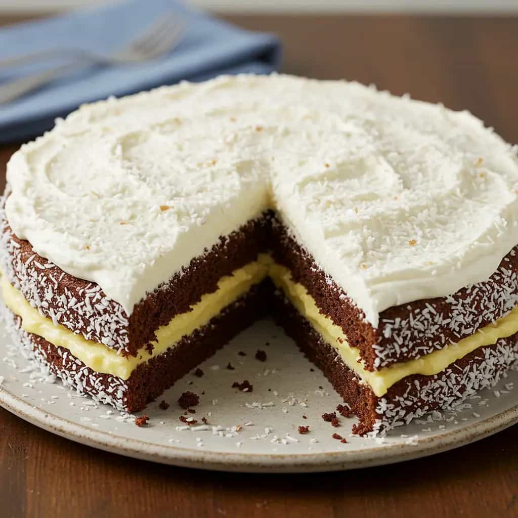 Bolo de Chocolate com Trufa de Coco: Receita Irresistível