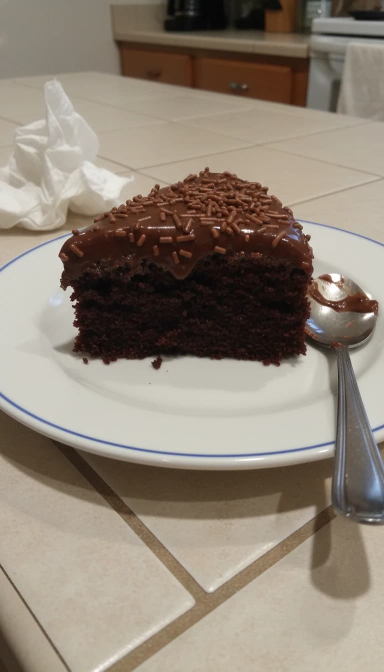 Bolo de Chocolate Molhadinho com Recheio de Morango