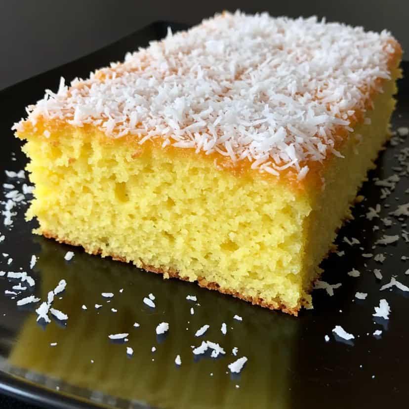 Foto deliciosa de Bolo de coco pronta para servir - Bolos & Cupcakes