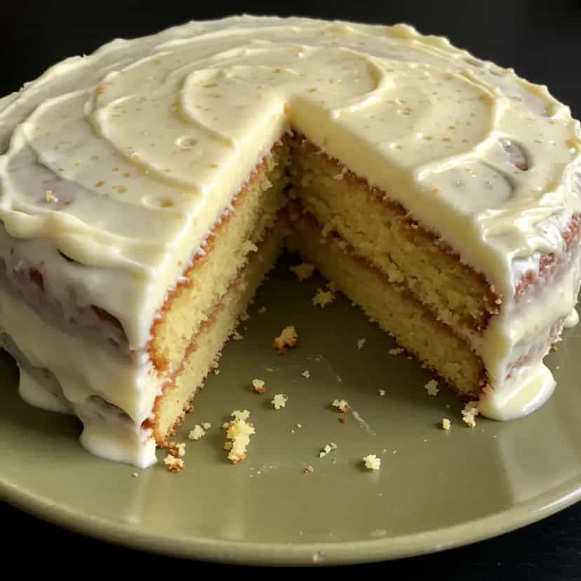 Foto deliciosa de Bolo de Coco Cremoso com Leite Condensado pronta para servir - Bolos & Cupcakes