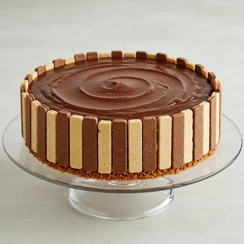 Bolo de Doce de Leite com Ganache de Chocolate